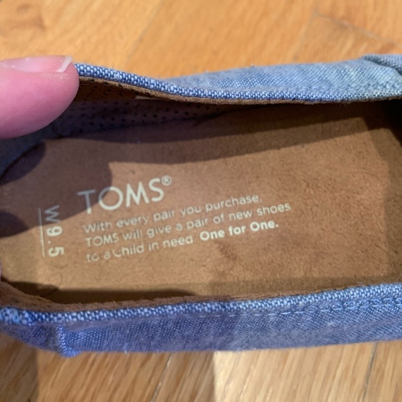 Toms Denim Espadrilles Sandal - Picture 3 of 4